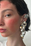 CONSTANÇA ENTRUDO Christmas bow silver ear cuff / earring series CE-SS24_EAR02-YIN CE-SS24_EAR01 2